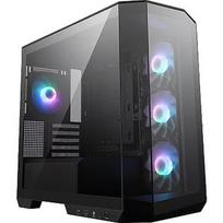 MSI MAG Pano M100R PZ, Tempered Glass, Black 306-7G24R21-809