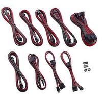 CableMod C-Series Pro ModMesh Cable Kit for Corsair AXi/HXi/RM (Yellow Label), Carbon/Red CM-PCSI-FKIT-NKCR-R
