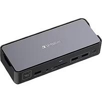 Verbatim USB centrmezgls Verbatim USB-C Pro Docking Station 15 in 1 32171V