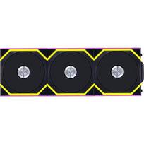 Lian Li UNI FAN SL Wireless 120 Reverse Blade, Black, 3 Pack + Controller 12RSL1W3B