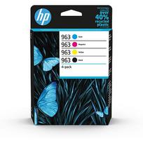 Hewlett Packard HP 963 CMYK ORIGINAL INK CARTRIDGE 4-PACK 6ZC70AE#301