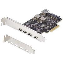 Startech 5-PORT USB PCIE CARD 10GBPS   PS4C3IA3-USB-C-CARD