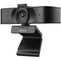 Trust Teza, 2160p(4K) Ultra HD, Streaming-Webcam, Black 24280