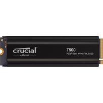 Crucial T500, 1TB, M.2 Gen4 x4 with Heatsink CT1000T500SSD5