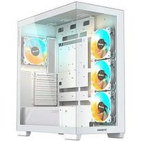 Gigabyte C500 RGB, Panoramic Tempered Glass, White GB-C500PI ST