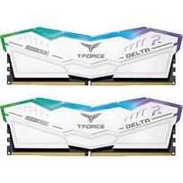 TeamGroup T-Force Delta RGB White, DDR5, 32GB, 6000MT/s, CL30, Kit of 2  FF4D532G6000HC30DC01