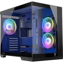 Modecom Volcano Apex 3F, Panoramic Tempered Glass, Black AT-PANORAMA-3F-ARGB-10-000000-0002