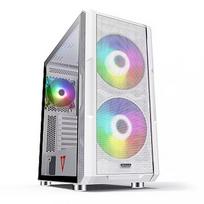Modecom Volcano Amirani ARGB, Tempered Glass, White AT-AMIRANI-PG-20-000000-0002