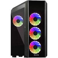 Chieftec Scorpion III, ARGB, Tempered Glass, Black GL-03B-OP