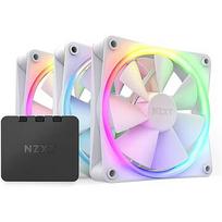 NZXT F120 RGB Triple Pack, White RF-R12TF-W1