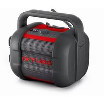 MUSE | Jobsite Bluetooth Radio | M-968 BTR | NFC features | AUX in | 40 W | Black/Red M-968 BTR