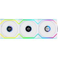 LIANLI UNI FAN SL Wireless LCD 120 3パック Lian Li Uni Fan SL Wireless LCD 120 (black) - Pack of 3