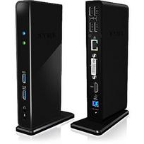 Raidsonic Multi Docking Station / Hub for Notebooks and PCs, expanding 1x USB 3.0 to 11 other ports IB-DK2241AC