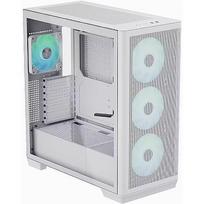 Aerocool C1-WT, Tempered Glass, White APCM-CR01043.21