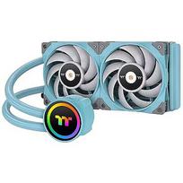 Thermaltake TOUGHLIQUID 240 ARGB Sync All-In-One Liquid Cooler Turquoise 240mm, water cooling (turquoise) CL-W319-PL12TQ-A