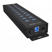 Raidsonic ICY BOX IB-HUB1720-U3 20 port HUB, 96 WATT PS IB-HUB1720-U3