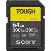Sony 64GB SDXC card Tough series, Class 10, UHS-II SF64TG