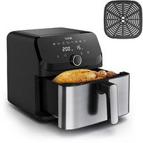 Tefal Easy Fry Mega air fryer, 7.5L, Black/Stainless steel EY855D10