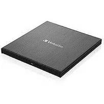 Verbatim Ultra HD 4K External Slimline Blu-ray Writer USB 3.1 with USB-C to A 43888