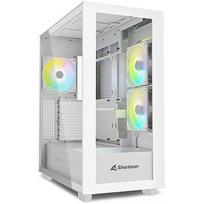 Sharkoon Rebel C60 RGB, Tempered Glass, White 4044951040049