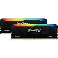 Kingston 32GB, DDR4, 3200MHz, CL16, Kit of 2, Fury Beast RGB KF432C16BB12AK2/32