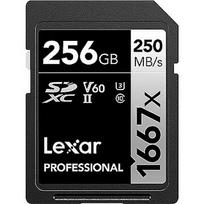 Lexar 1667x, SDXC, 256GB, UHS-II, U3, V60 LSD256CB1667