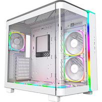 Montech KING 95 PRO, Tempered Glass, White KING95PROW