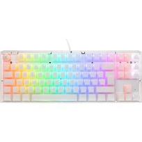 Ducky One 3 Aura White TKL Gaming Tastatur, RGB LED - MX-Silent-Red GER DKON2187ST-SDEPDAWWWWC1
