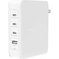 Belkin 140W 4-PORTS USB GAN WALL CHARGER WITH UK/EU/US PLUG TIPS WCH014BTWH