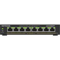 Netgear GS308EPP-100PES, 8X 1G POE+ SMART MANAGED PLUS GS308EPP-100PES