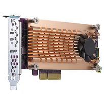 Qnap QM2-2P-244A Dual M.2 22110/2280 PCIe NVMe SSD expansion card QM2-2P-244A
