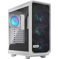 Fractal Design Meshify 2 Compact RGB, White, Tempered Glass FD-C-MES2C-08