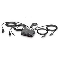 Startech C2-D46-UAC-CBL-KVM 2-PORT HYBRID CABLE KVM SWITCH C2-D46-UAC-CBL-KVM
