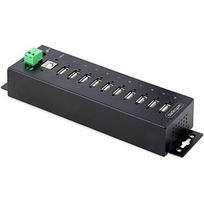 Startech INDUSTRIAL USB 2.0 HUB PORT USB HUB 10-PORT HUB USB210AIND-USB-A-HUB