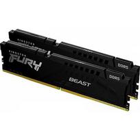 Kingston FURY Beast Black, DDR5, 64GB, 5200MT/s, CL40, Kit of 2 KF552C40BBK2-64