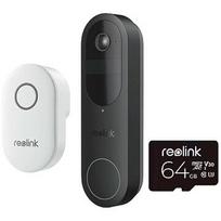 Reolink Bundle Türklingel: D340B mit Klingel und 64GB Speicher BWS2KDB