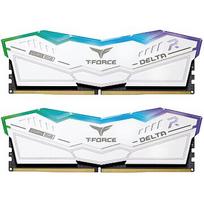 TeamGroup Delta RGB White, DDR5, 64GB, 600MT/s, CL38, Kit of 2 FF4D564G6000HC38ADC01