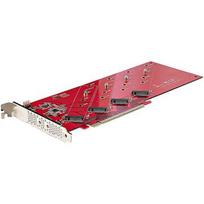 Startech QUAD M.2 PCIE X16 SSD ADAPTER WITH BIFURCATION PCIE 4.0 QUAD-M2-PCIE-CARD-B