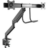 Startech Desk Mount Dual Monitor Arm, 17-32" ARMSLMBARDUO