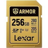 Lexar memory card SDXC 256GB Armor Gold UHS-II U3 LSDAMGL256G-RNNNG