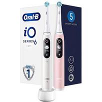 Oral-B iO Series 6 Duo biały/różowy iO Series 6 Duo  WHT/PNK