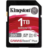 Kingston SDXC 1TB Canvas React Plus SDXC UHS-II 280R/100W U3 V60 SDR2V6/1TB
