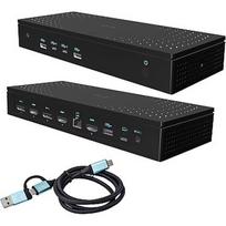 i-tec Universal 5x 4K Display DS 5x 4K 2x DP 3x HDMI 1x 2.5GLAN 2x USB-C Gen.2 3x USB 3.2 Gen.2 1x Audio/Mic Jack PD 100W KL CA5MONITORDOCKPD
