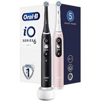 Braun Braun Oral-B iO6, 2 pieces, black/pink - Electric toothbrush set IO6DUOPB