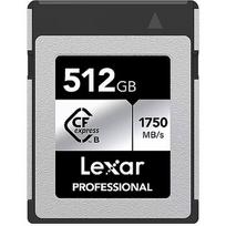 Lexar memory card Pro CFexpress 512GB Type B Silver LCXEXSL512G-RNENG