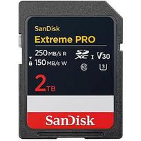 SanDisk Extreme Pro, SDXC, 2TB SDSDXXD-2T00-GN4IN