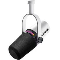 Shure MV7+-W - lectern/vocal microphone with XLR/USB-C connector, white 010-03-663