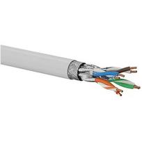 Q-LANTEC Kabel S/FTP kat.6A, sieciowy, skrętka, LSOH, Dca 4x2x23 AWG, 10Gb/s, szary, 500m (KIS6ALSOH500DQ) KIS6ALSOH500DQ