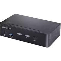 Startech 2 PORT DP USB C KVM SWITCH 60HZ 3.5MM AND USB AUDIO SV231DPUCA