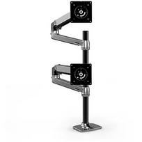 Ergotron LX Dual Stacking Arm, Tall Pole, up to 40" 45-549-026